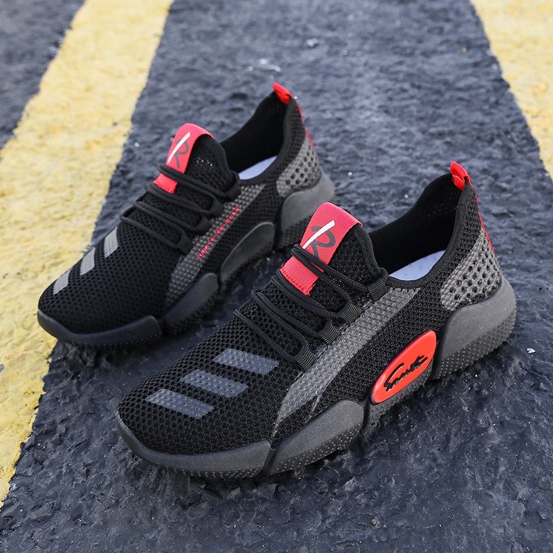 Men's Shoes, Casual Running Sneaker Shoes for men black color