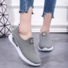 Slip-On Sneakers Shoes for Women|2021 Fashion Shoes|Silver Color
