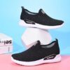black running shoes for women| Black Trainers Shoes for Ladies-5-8 size