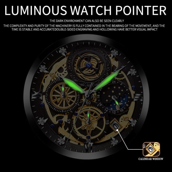 luxury Chronograph LED watch