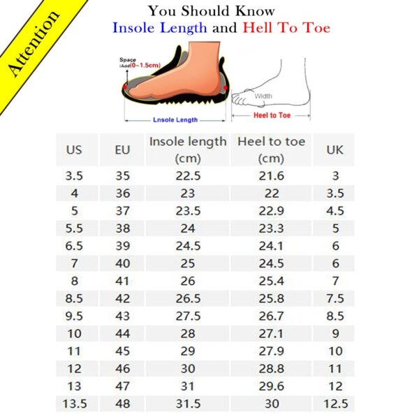 Shoes for men under 100, Shoe Size Chart, Best Men Shoes Brands