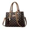 Handbags and Purses in Gold-Danbaoly Crossbody Shoulder Bag for Women Fashion, PU Genuine Leather Luxury Designer Handbag Large Capacity