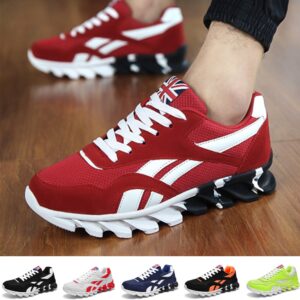 Causal Running Sneakers and Athletic Shoes - Multicolor Breathable Raised-Sole Sneakers for Men - Women's Casual Sneakers Laceup Free Shipping