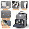 Best Baby Changing Bag Portable Baby Backpack Waterproof Baby Travel bag with USB and Baby Travel Bed Baby Diaper Changing Bag