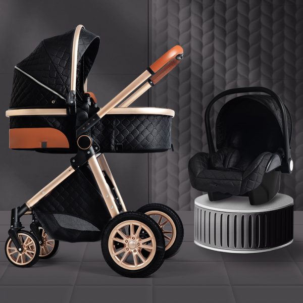 Baby Stroller 3 in 1 with Car Seat, Portable Baby Cradle Infant Carrier, Travel System, doona stroller, nuna stroller, combo amazon Free Shipping