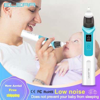 Rechargeable Baby Nose Cleaner Electric Child Nasal Aspirator Silicon Suction