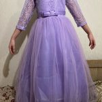 Teen Girls Princess Dress for Party and Wedding Dress - Long Sleeves, Lace Tulle Dress