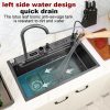 360 degree rotation Vessel Faucet kitchen wash basin with free shipping to wash anything easily with multiple water flows for quick drain